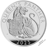 2025 Queens Panther 1oz Silver Proof £2 Charles III